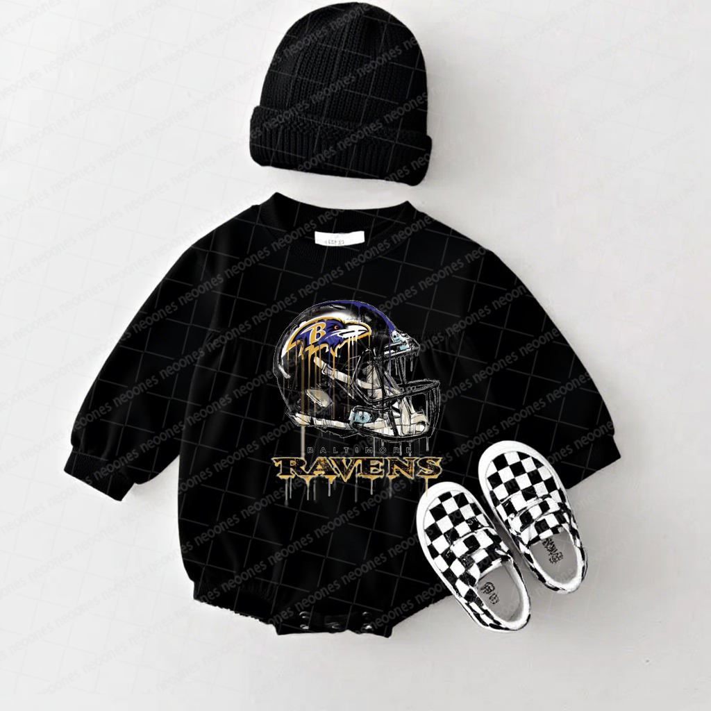 Baby Game Day Romper and Adult Sweatshirt