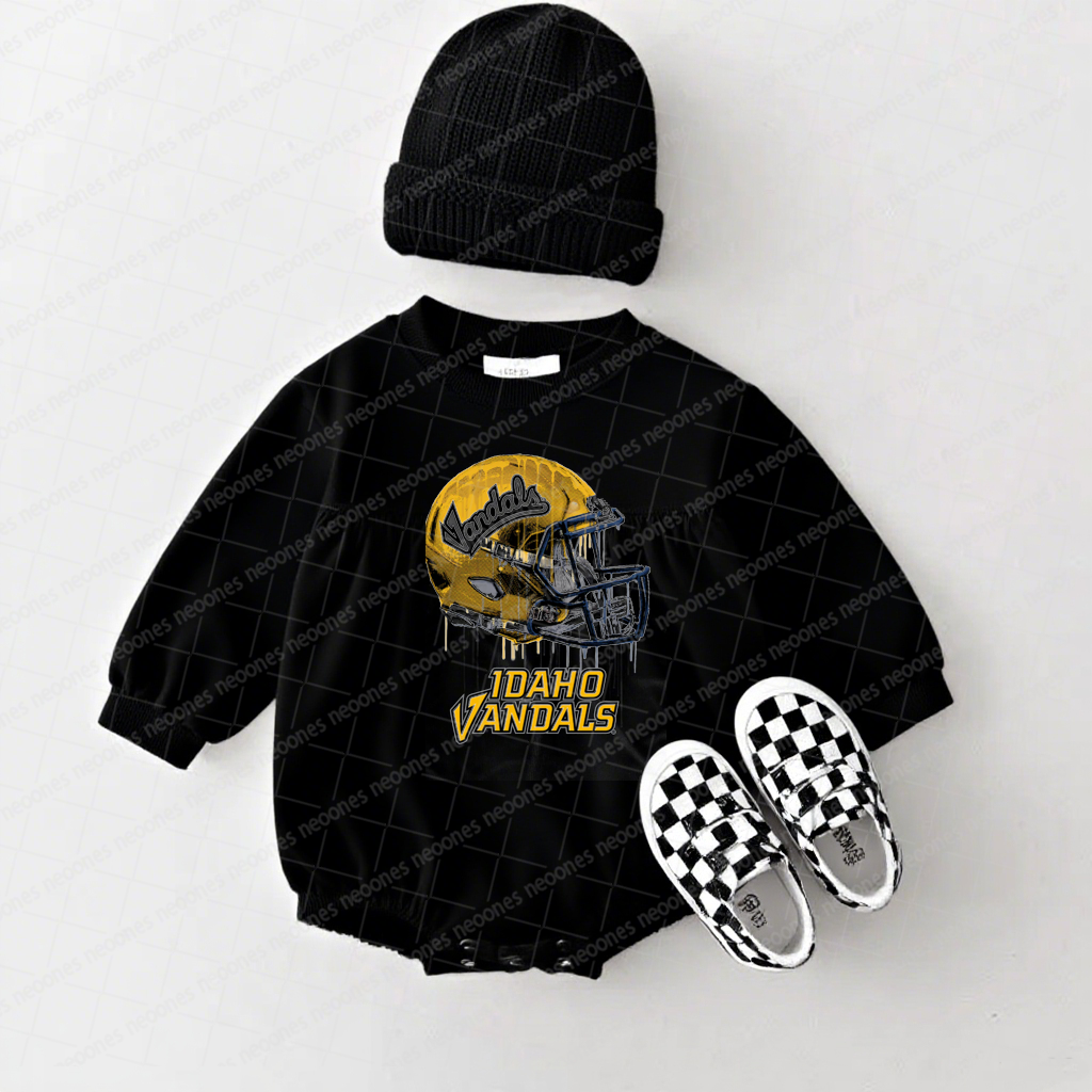 Baby Game Day Romper and Adult Sweatshirt