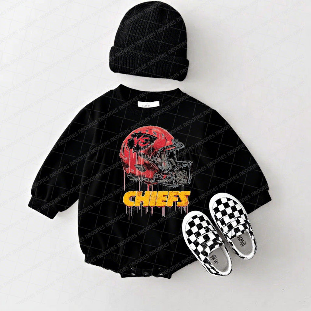 Baby Game Day Romper and Adult Sweatshirt