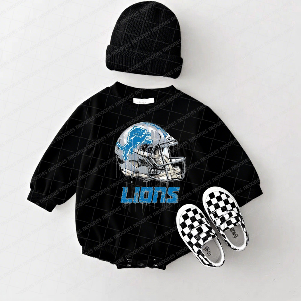 Baby Game Day Romper and Adult Sweatshirt