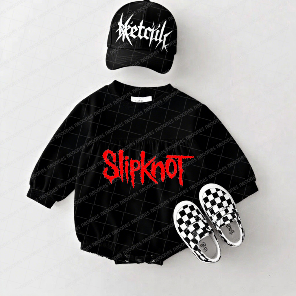 Slipknot Band Romper And Matching Adult Hoodie