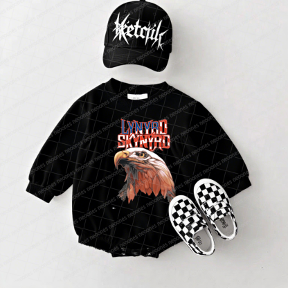 Lynyrd Skynyrd Band Romper And Matching Adult Hoodie