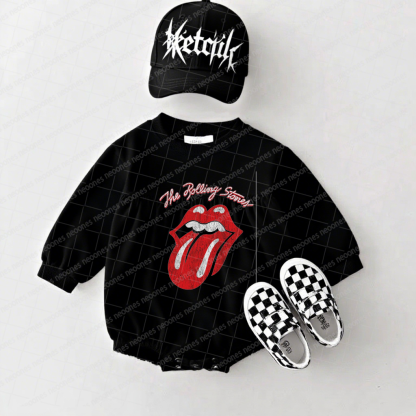 Band Romper And Matching Adult Hoodie