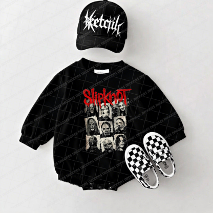Slipknot Band Romper And Matching Adult Hoodie