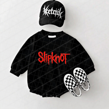 Band Romper And Matching Adult Hoodie