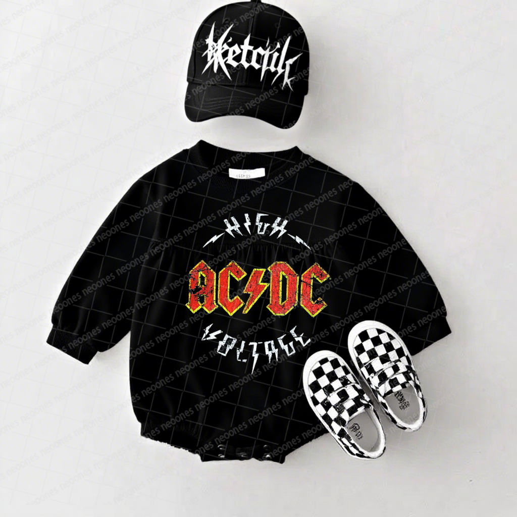 Band Romper And Matching Adult Hoodie