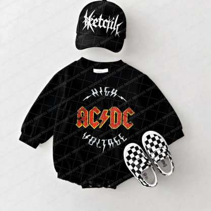 Band Romper And Matching Adult Hoodie