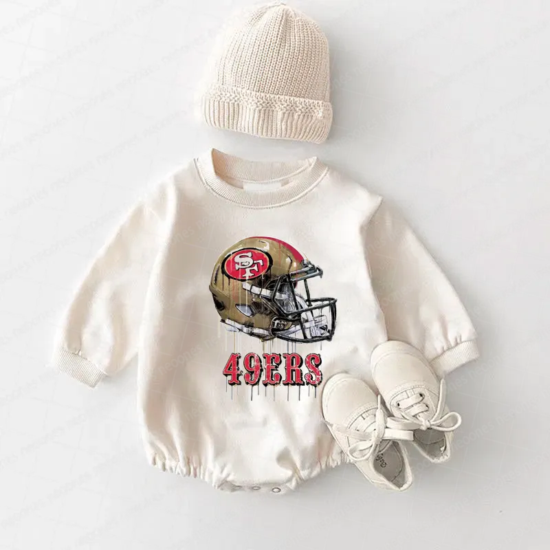 Baby Game Day Romper and Adult Sweatshirt