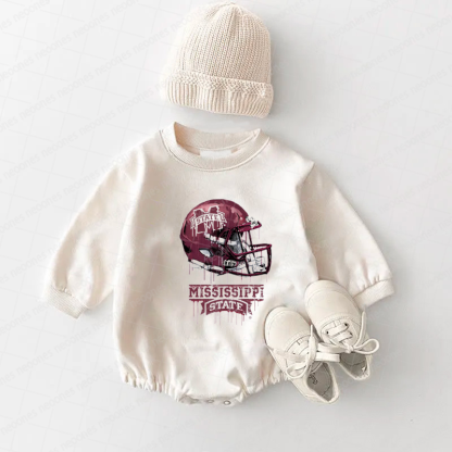 Baby Game Day Romper and Adult Sweatshirt