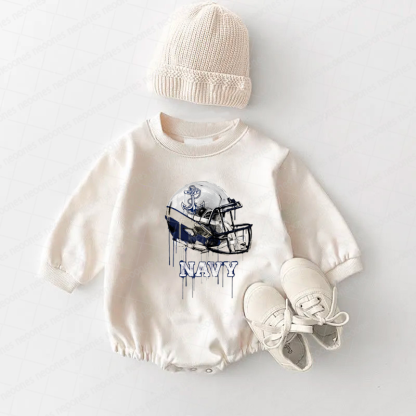 Baby Game Day Romper and Adult Sweatshirt