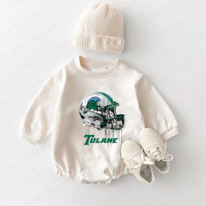 Baby Game Day Romper and Adult Sweatshirt