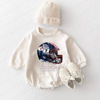 Baby Game Day Romper and Adult Sweatshirt