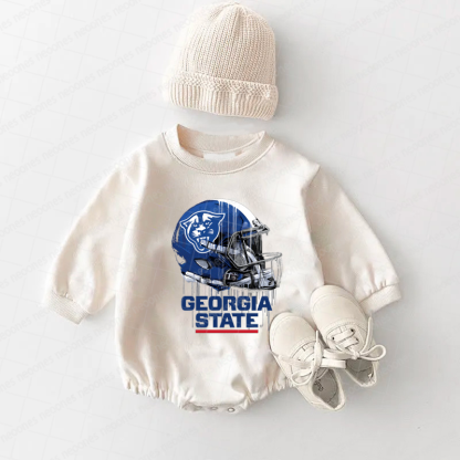 Baby Game Day Romper and Adult Sweatshirt