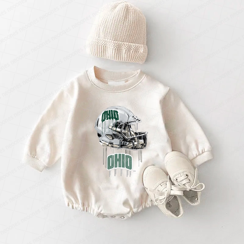Baby Game Day Romper and Adult Sweatshirt