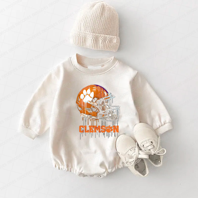 Baby Game Day Romper and Adult Sweatshirt