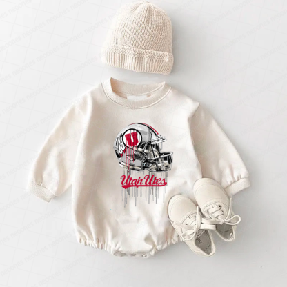 Baby Game Day Romper and Adult Sweatshirt