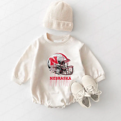 Baby Game Day Romper and Adult Sweatshirt