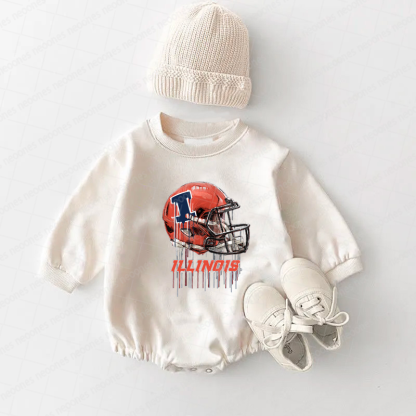 Baby Game Day Romper and Adult Sweatshirt