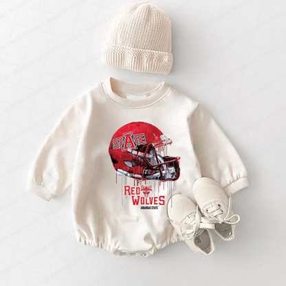 Baby Game Day Romper and Adult Sweatshirt