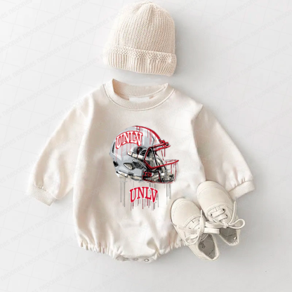 Baby Game Day Romper and Adult Sweatshirt