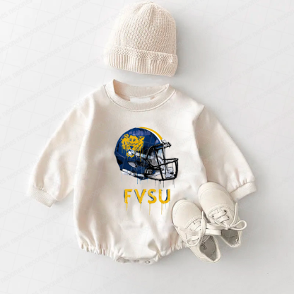 Baby Game Day Romper and Adult Sweatshirt