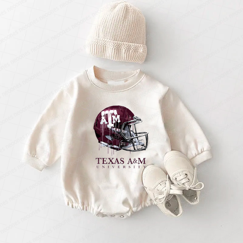 Baby Game Day Romper and Adult Sweatshirt