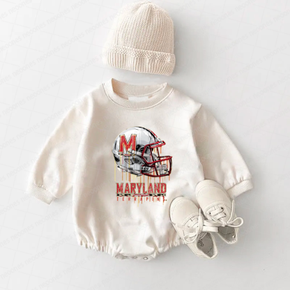 Baby Game Day Romper and Adult Sweatshirt