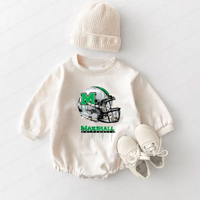 Baby Game Day Romper and Adult Sweatshirt