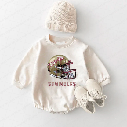 Baby Game Day Romper and Adult Sweatshirt