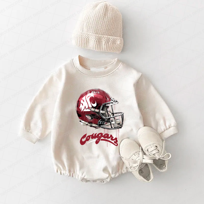 Baby Game Day Romper and Adult Sweatshirt