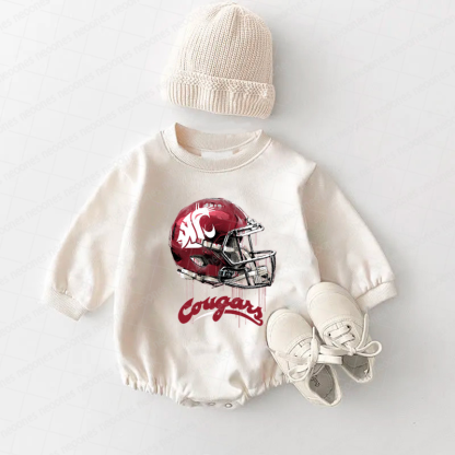 Baby Game Day Romper and Adult Sweatshirt
