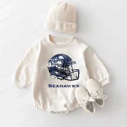 Baby Game Day Romper and Adult Sweatshirt
