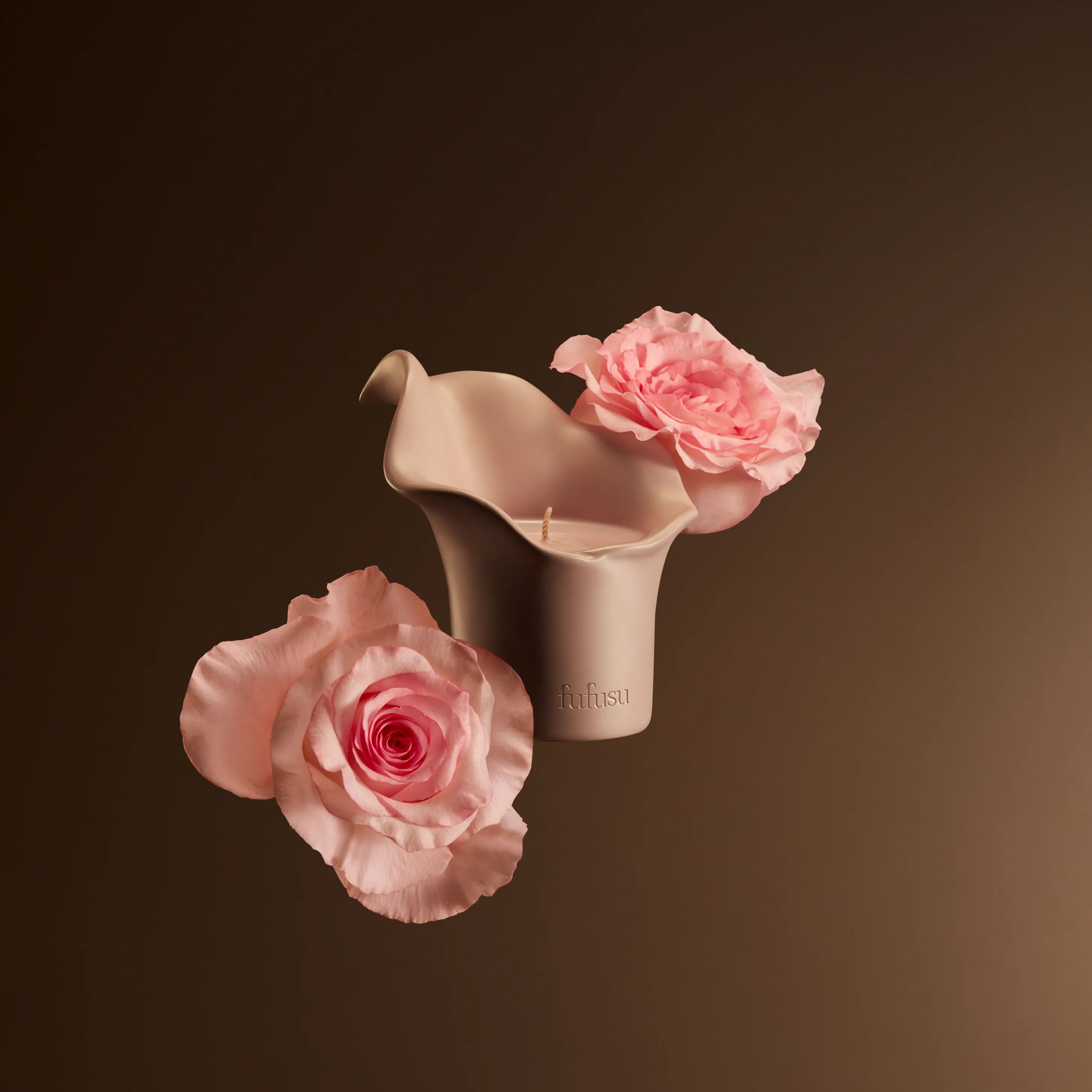 Pink Rose - Healing Energy Scented Candle