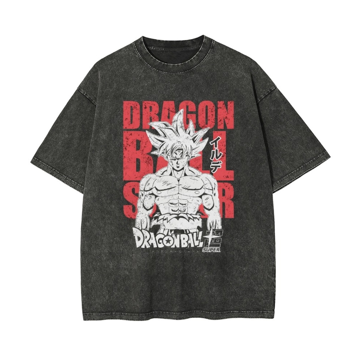 Vintage Snowflake Washed T-Shirt  | Dragon Ball Super