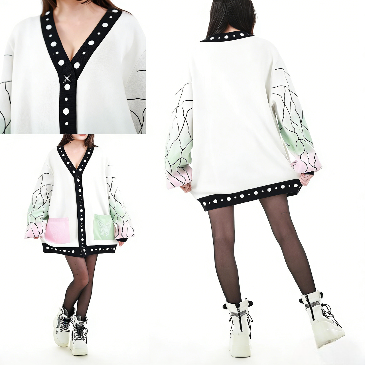 Dancing Butterfly Cardigan