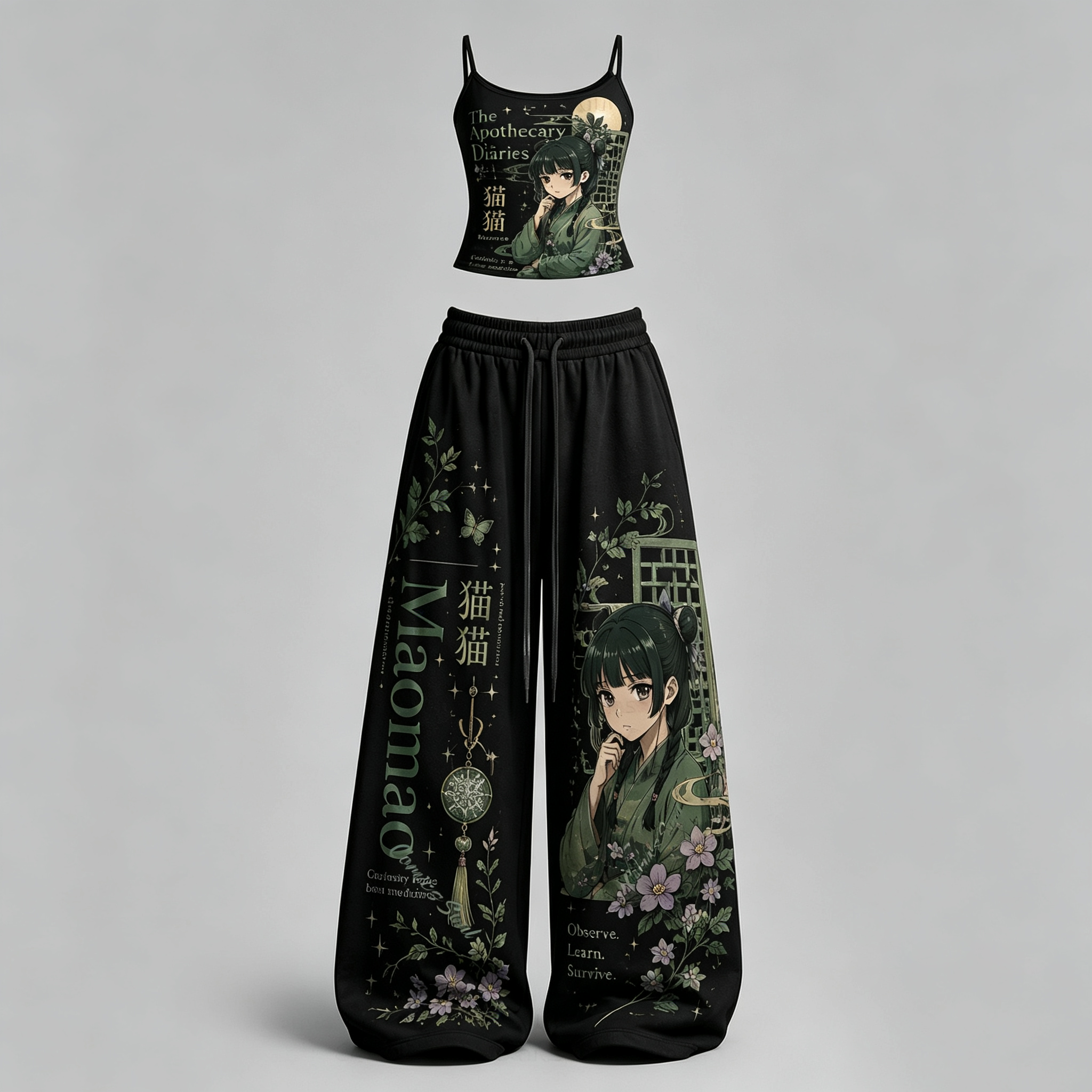 The Apothecary Diaries T-Shirt & Elasticated Trousers Two-Piece Set