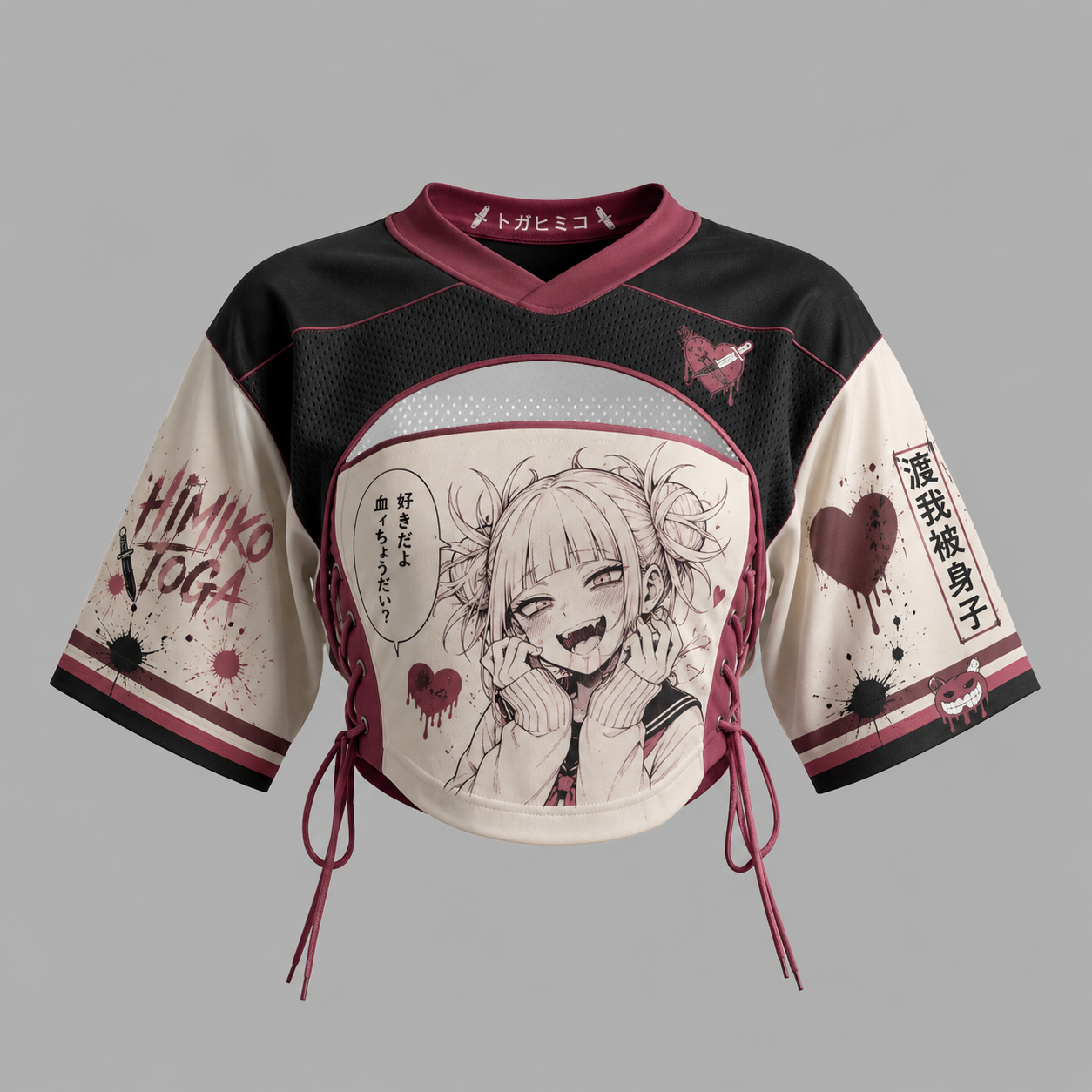 My Hero Academia Mesh Short-Sleeve Bandeau Set