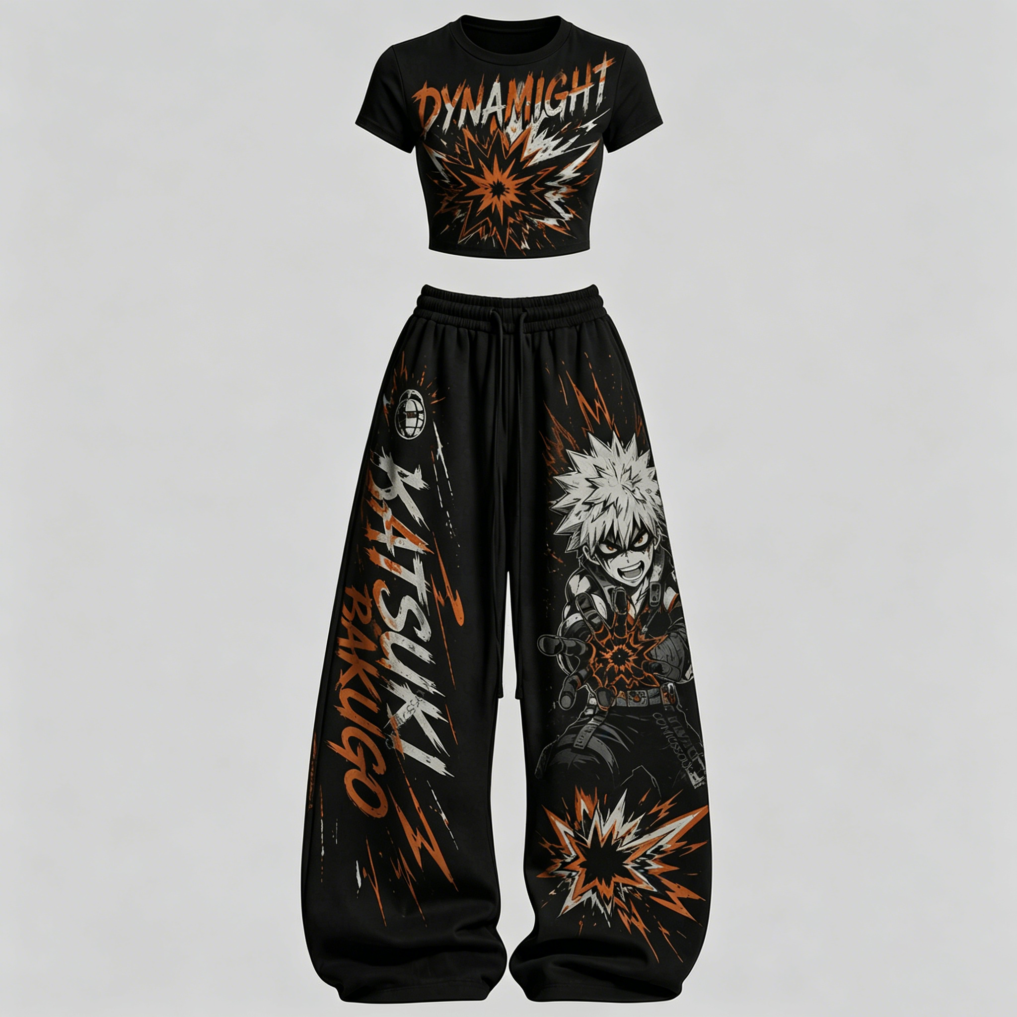 My Hero Academia Top & Elasticated Trousers Two-Piece Set