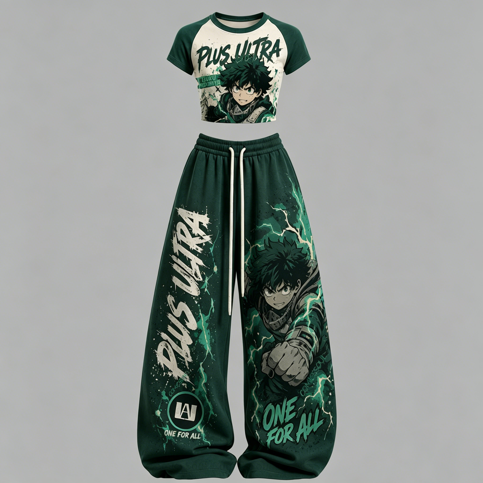 My Hero Academia Top & Elasticated Trousers Two-Piece Set