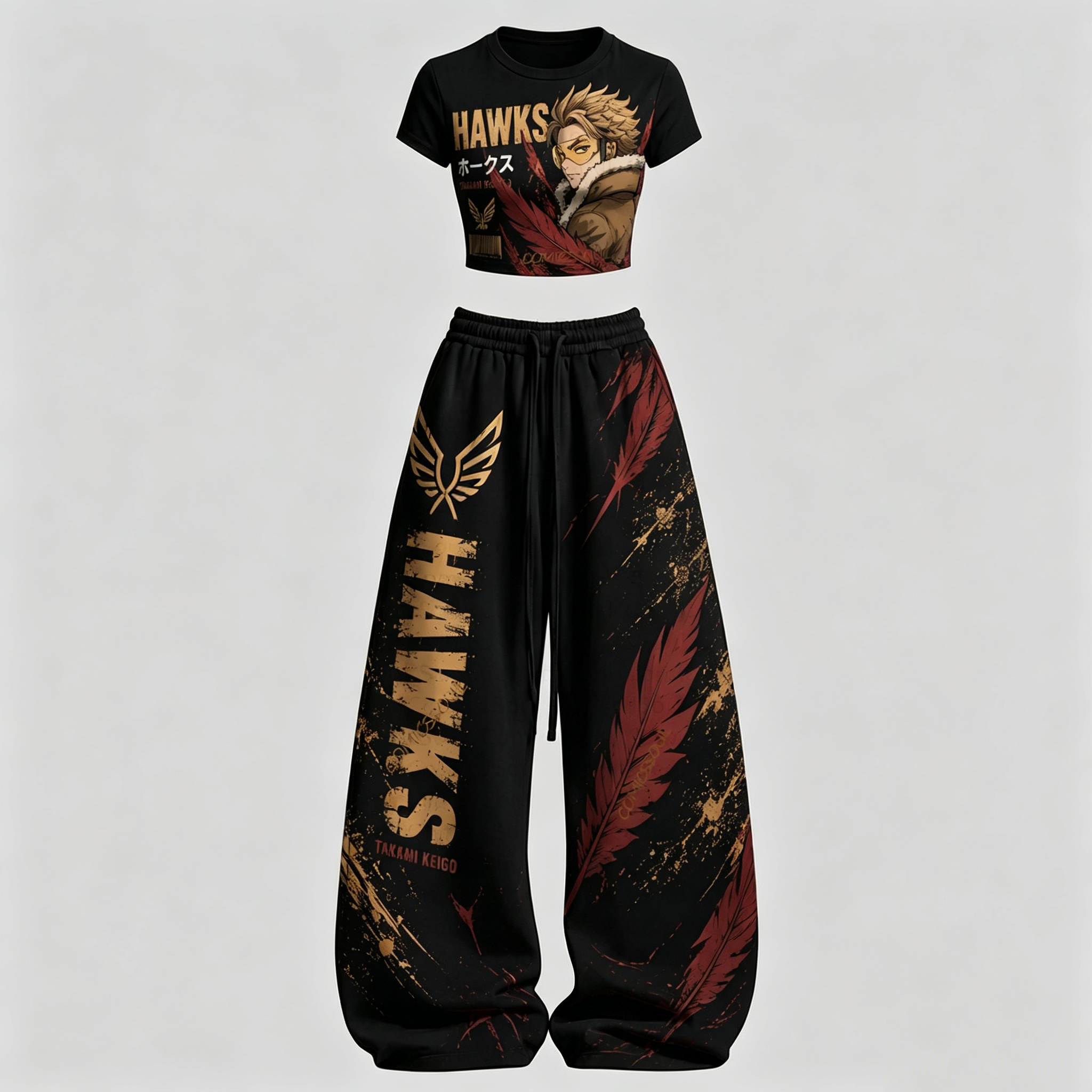 My Hero Academia Top & Elasticated Trousers Two-Piece Set