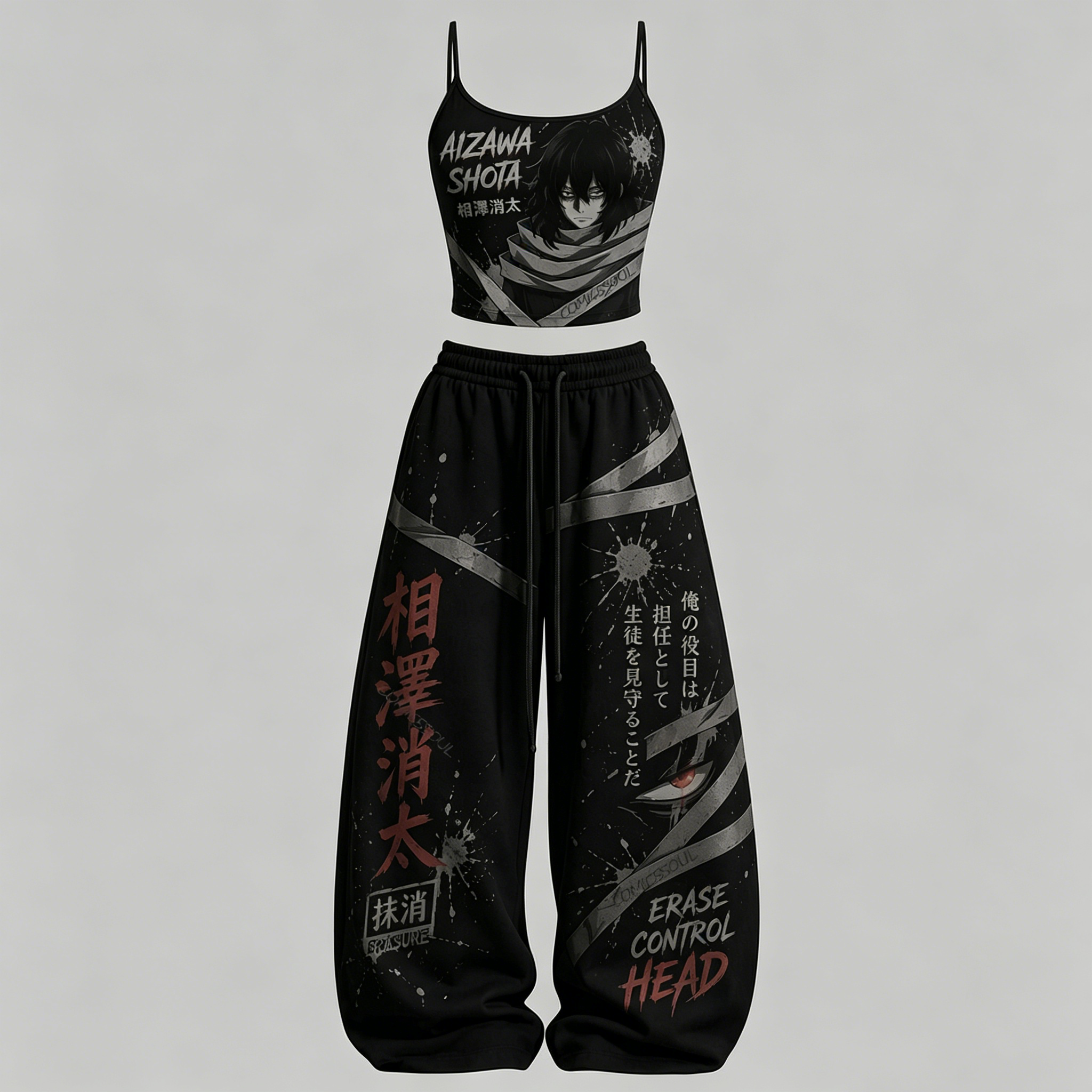 My Hero Academia Top & Elasticated Trousers Two-Piece Set