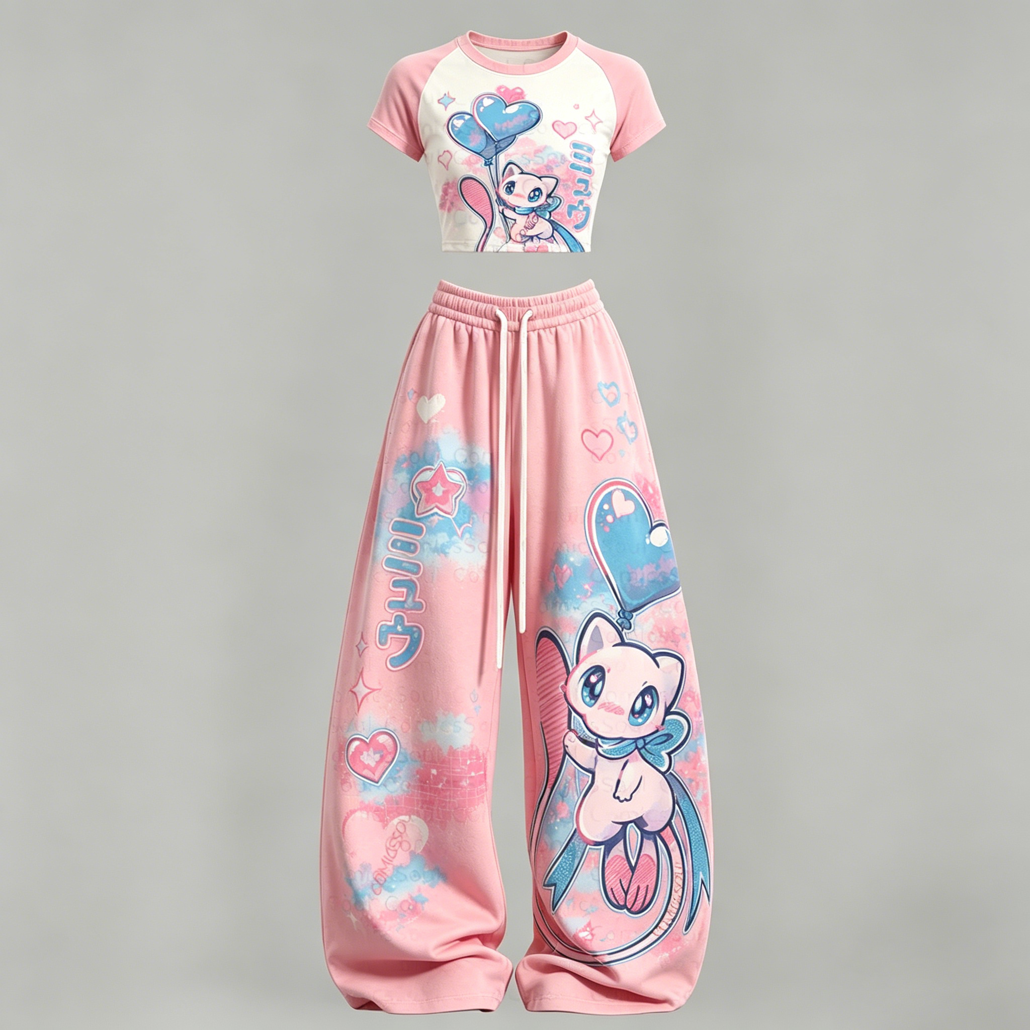 Pokémon Top & Elasticated Trousers Two-Piece Set