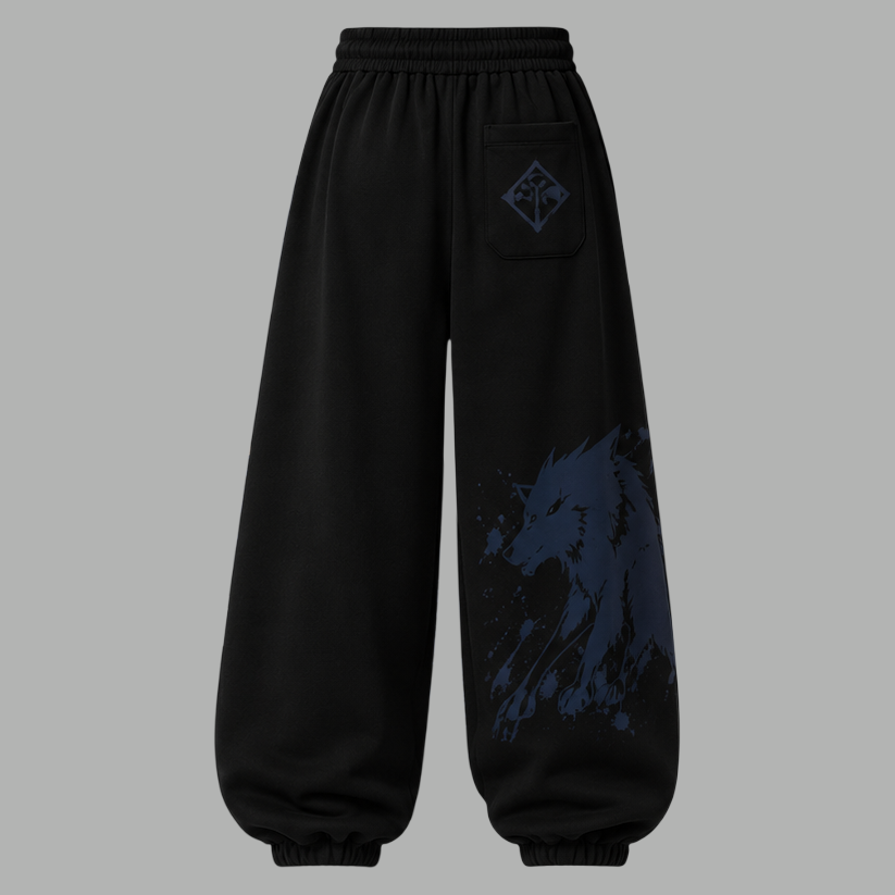 Jujutsu Kaisen Women's Cropped Long Sleeve Hoodie & High Waist Jogger Pants 2 Piece Tracksuit Set