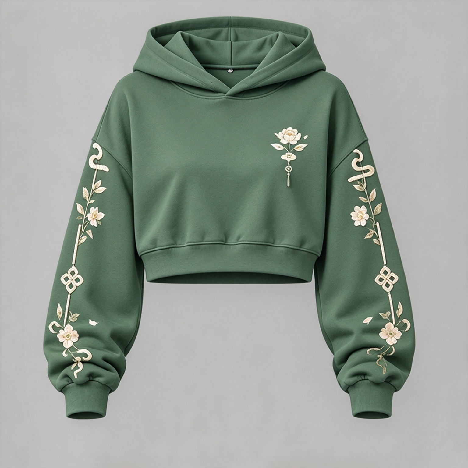 The Apothecary Diaries Women's Cropped Long Sleeve Hoodie & High Waist Jogger Pants 2 Piece Tracksuit Set