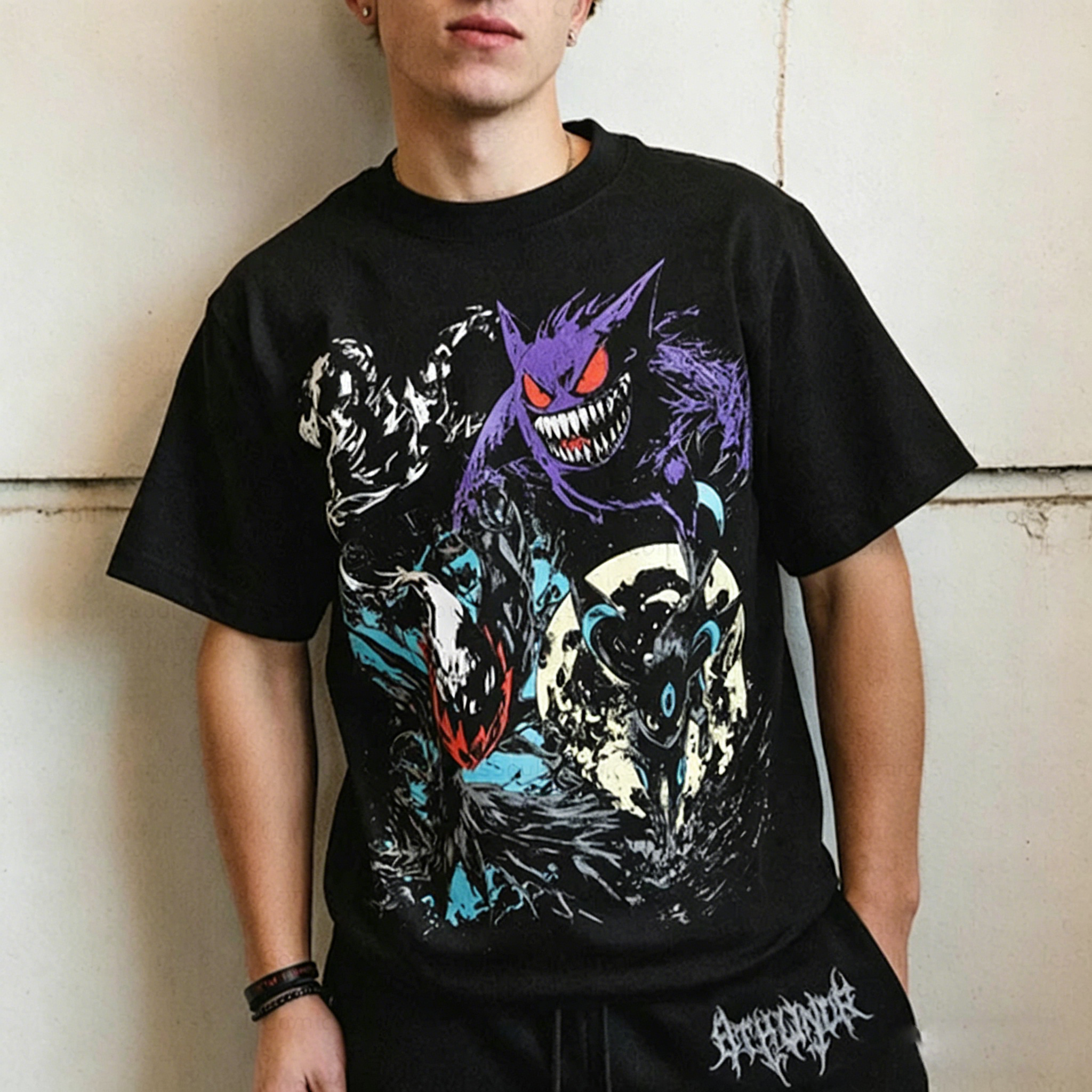 Unisex Anime SHADOWS Inspired Vintage T-Shirt