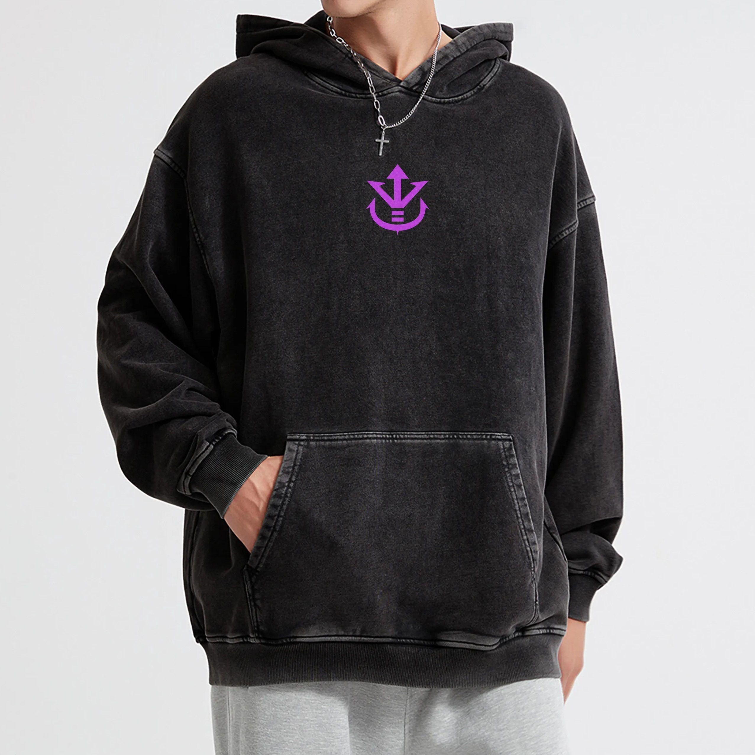 Vegeta Ultra Ego Vintage Hoodie | Dragon Ball Super