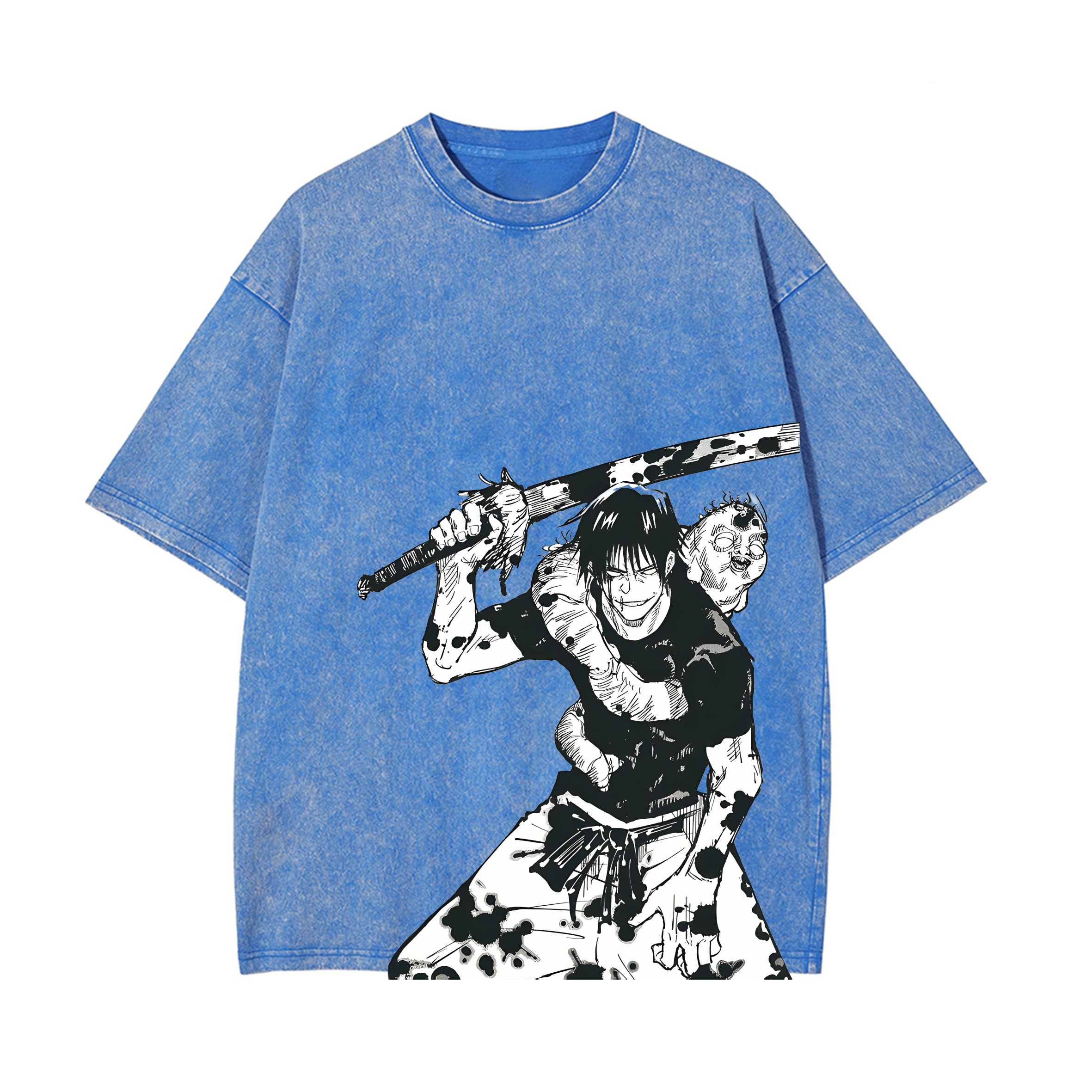 Fushiguro Toji VINTAGE OVERSIZED T-SHIRT | JUJUTSU KAISEN