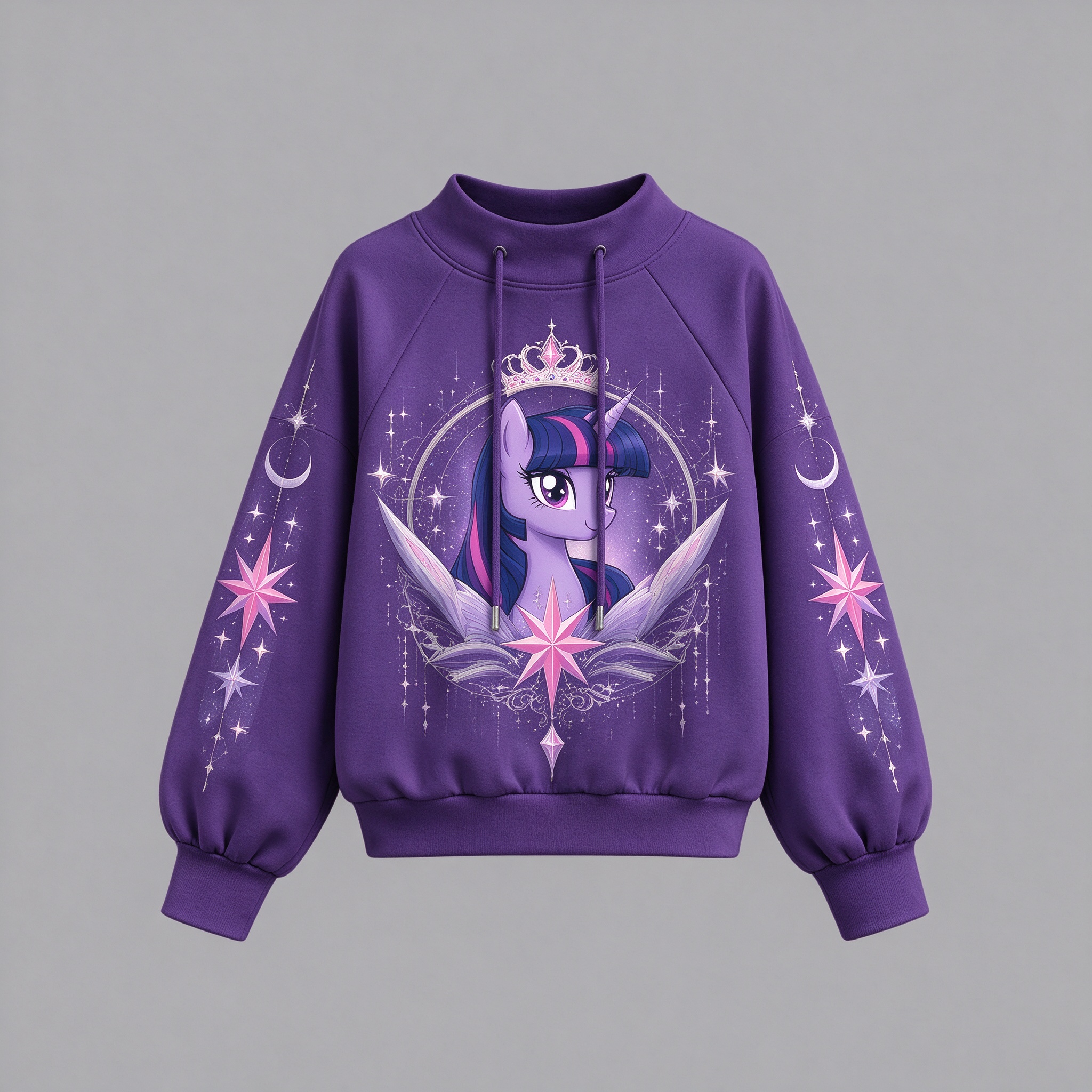 My Little Pony-Twilight Sparkle  hoodie and shorts set