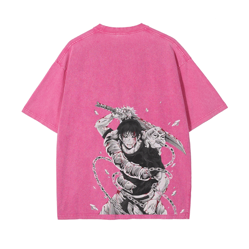 Fushiguro Toji VINTAGE OVERSIZED T-SHIRT | JUJUTSU KAISEN
