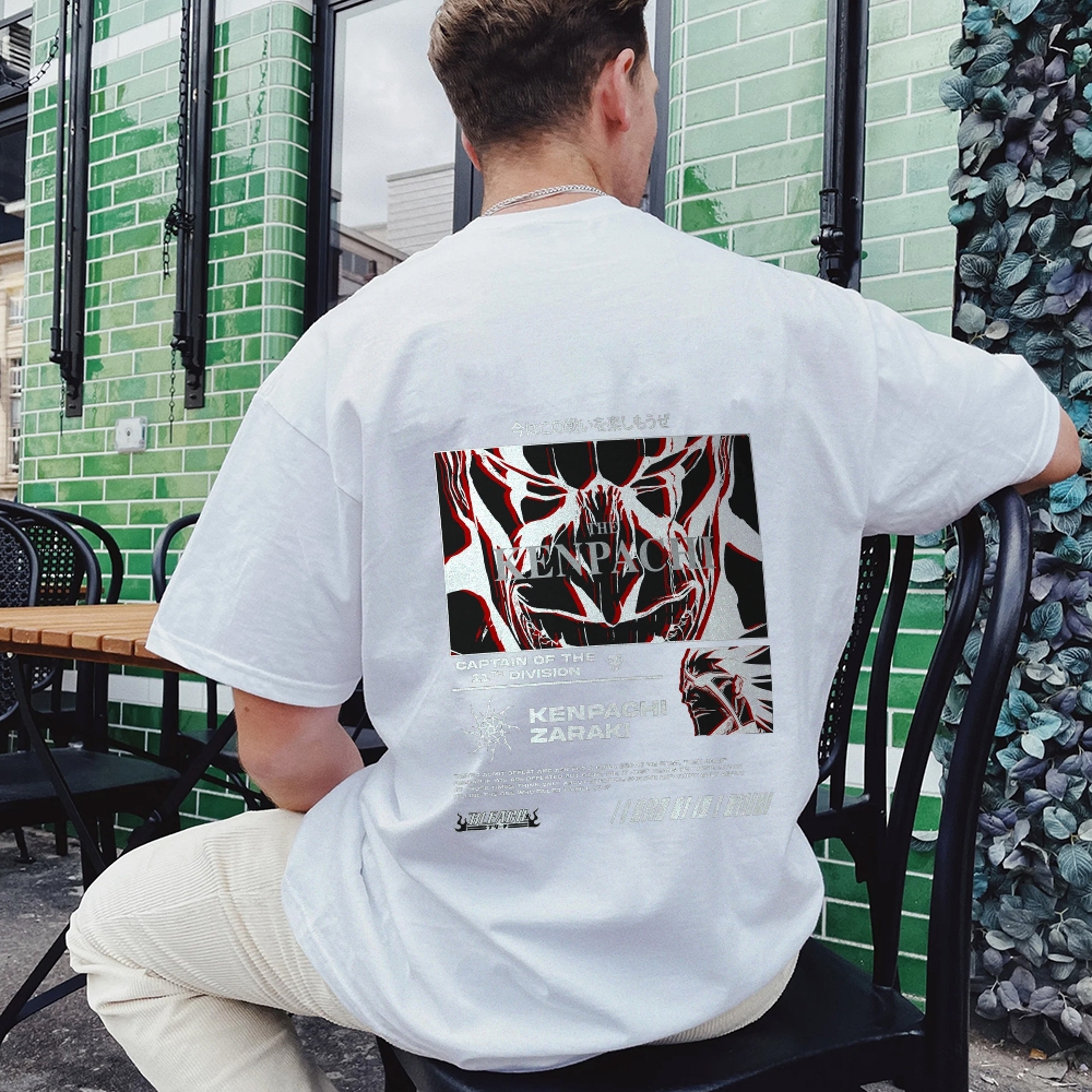 Kenpachi Zaraki Bleach T-shirt | T-TYBW